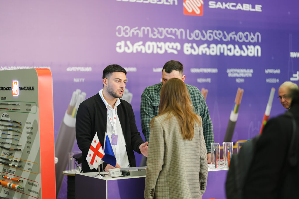 Sakcable Showcases its Products at “Batumi Build” Exhibition